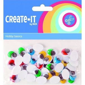 Create It - Knutselset - Ogen Wimpers - 40 Stuks - Kunststof