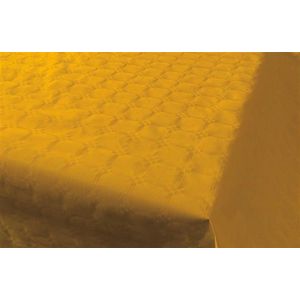 Damast tafelkleed 120x8m oranje