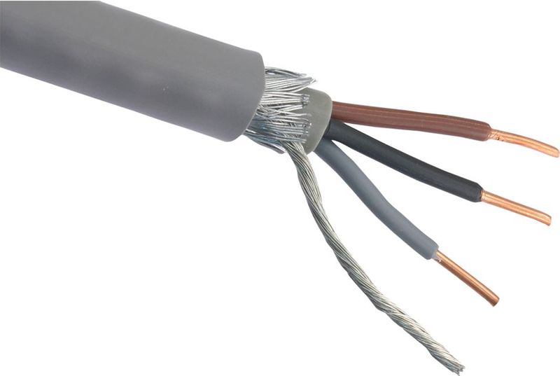 XMVK-as - Grondkabel - 100 meter - 3x 2.5 mm² - Weerbestendig en Waterdicht