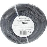 Neopreenkabel - 3 x 1 mm² - 10 Meter - Geschikt voor Garage en Buiten