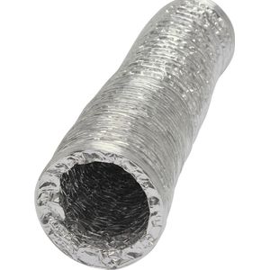 STARX afvoerslang Ø 125 mm - Aluminium - Lengte 10 mtr - Alu