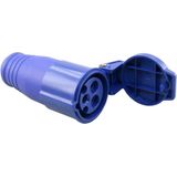 CEE - Contrastekker - Blauw - Driepolig - 16A