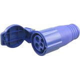 CEE - Contrastekker - Blauw - Driepolig - 16A