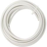 Elektrisch Draad VTLBp Plat H03VVH2-F - Wit - 5m - 2x0,75mm2