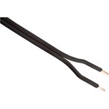 Tweelingsnoer - Zwart - 2x 0.75 mm² - 10 Meter