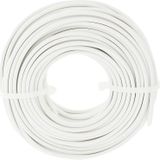 Huishoudsnoer - Plat - 2 Aderig - 10 Meter - 0.75 mm²