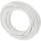 Huishoudsnoer - 20 Meter - 2 Aderig - 0.75 mm² - Bruin en Blauw