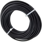 Huishoudsnoer - Zwart - VMvS - 2x 0.75 mm² - 20 meter