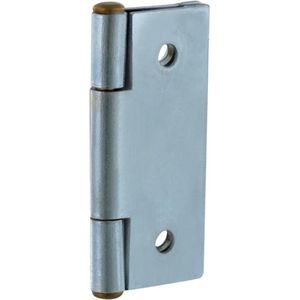 Starx scharnier smal model, met vaste pen, verzinkt 40 x 32 mm (4 stuks)