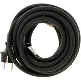Exin - Aansluitsnoer - 5 Meter - Schuko Stekker - Rubber