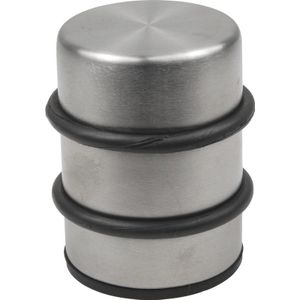 Deurstopper RVS Ø65x70mm 0,8kg