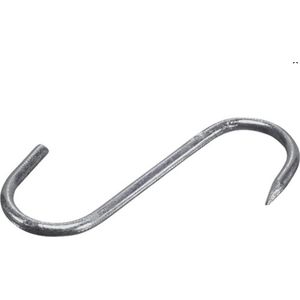 Vleeshaak 120mm. Vertind. 10 stuks.