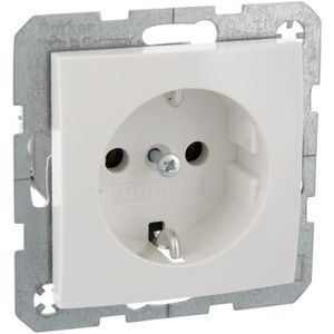 Berker - S1 - Inbouwstopcontact - Wit