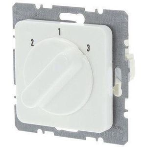 Berker M2 Inbouw Schakelaar - 3-standen - Polarwit