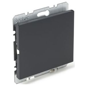 Berker - K1 - Blindplaat - Antraciet