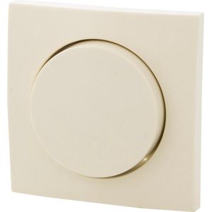 BERKER S1 CENTRAALPLAAT MET KNOP VOOR DIMMER CREME