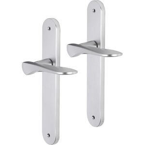 Impresso Watford Aluminium op Ovaal schild met schroeven WC63/8