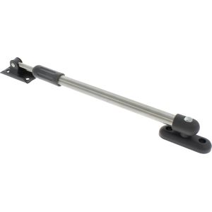 Starx Telescopische Raamuitzetter RVS 30 cm – Buitendraaiend – Raamvastzetter – Raamsluiter – Grijs