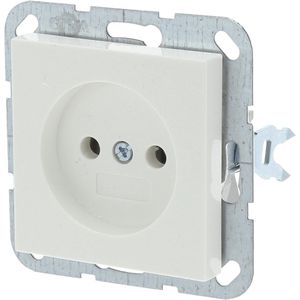 Gira - SY55 - Inbouwstopcontact - Wit