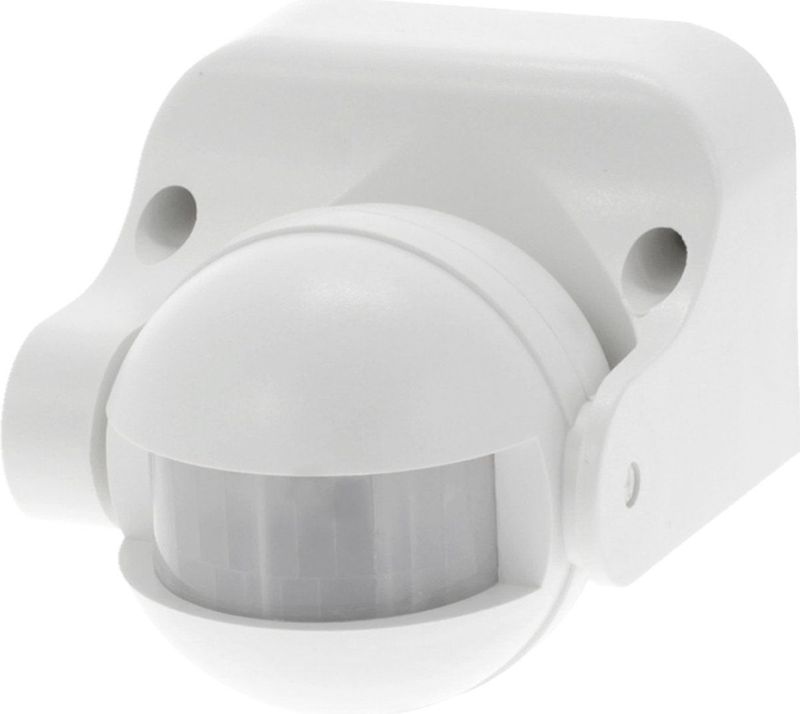 Bewegingsmelder - Spatwaterdicht - PIR - 180 Graden - Tot 1200 Watt