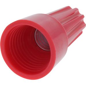 Conex lasklem / lasdop - Max 3 x 2.5 mm² - Rood - 30 stuks