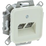 Q-Link - SI - Stopcontact - 2x8-polig - Cat 6a - Inbouw