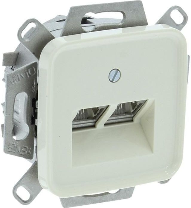 Q-Link - SI - Stopcontact - 2x8-polig - Cat 6a - Inbouw