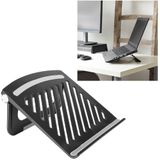 Q-Link standaard – laptop – schuin – 24.5 x 24.5 cm – zwart
