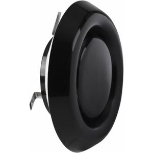 Starx afzuigventiel rond instelbaar Ø100-125 mm zwart