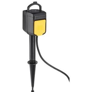 Q-link - 2-voudig Stopcontact - Voor Buiten - Spatwaterdicht - IP44