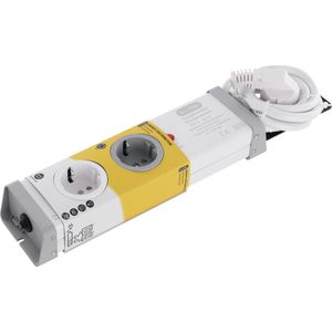 Q-link - Stekkerdoos - Wit - 2-voudig Randaarde - 1,5 m - 3x1,5 mm²