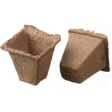 Nature Biologisch Afbreekbare potjes 6cm - 16 stuks