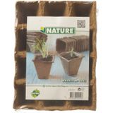 Nature Turfpottrays 5x4x4cm - 12 X 6 Stuks