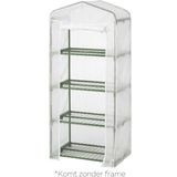 Nature winterhoes kas H160x69x49cm 30g/m² wit - Geschikt voor kas 6020407