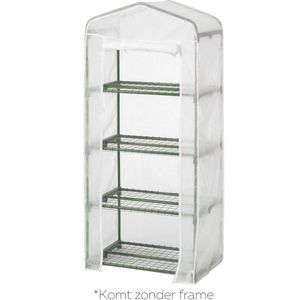 Nature winterhoes kas H160x69x49cm 30g/m² wit - Geschikt voor kas 6020407