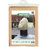 Nature Plantenhoes met Trekkoord - 3x Stuks - H100 X D50 cm - Beige - Anti-vorst Beschermhoes