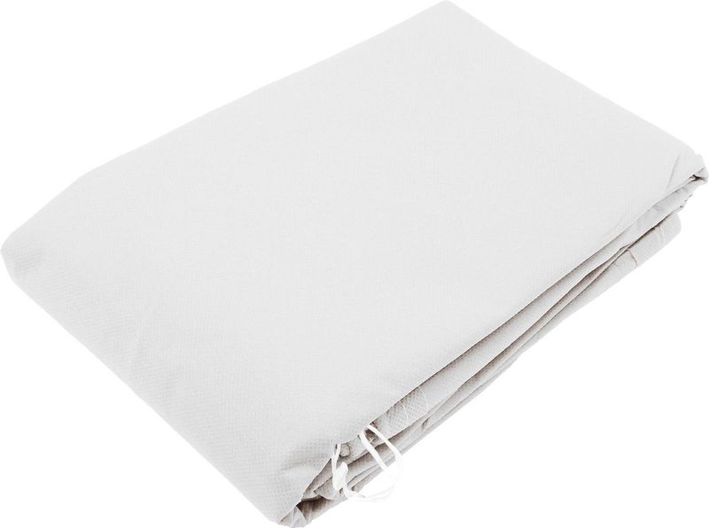 Nature Wintervlies mit Reißverschluss Weiß 70 g/m² 1,5×1,5×2 m