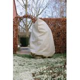 Nature Winterhoes Met Rits 70 g/m² 2x1,5x1,5 m Beige