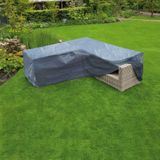 Nature Tuinmeubelhoes voor L-vormige Ligbedden 250x90x90 cm