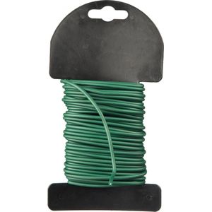 Nature rubberband met ijzeren kern Ø3mmx10m groen