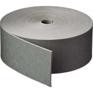 Nature - Borderrand op rol - Grijs - 7,5cm x 10m - 3mm dik - flexibel