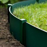 <p>De grondpennenset van Nature is perfect voor het bevestigen van de tuinrand in je buitenruimte. Hierdoor worden je bloembedden of de randen van je gazon behouden.</p>
<p>Deze tuinharingen zijn gemaakt van gerecycled polypropyleen en kunnen aan de bovenzijde van de rand worden bevestigd.</p>
<p>De levering bevat een zak met 10 grondpennen.</p>
<ul>
  <li>Kleur: groen</li>
  <li>Materiaal: polypropyleen</li>
  <li>Afmetingen: 1,9 x 1,8 x 26,7 cm (B x D x H)</li>
  <li>Levering bevat: 10-delige set van lange grondpennen</li>
</ul>
