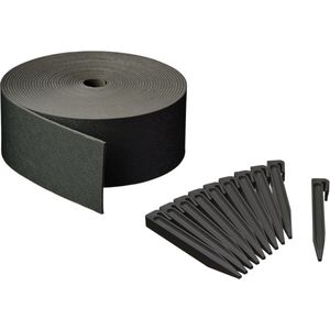 Nature - Borderrandset - H7,5 - cm - x - 10 - m - met - pen - zwart