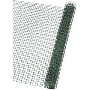 Nature Tuinscherm Vierkant Gaas 5x5 mm 1x3 m Groen