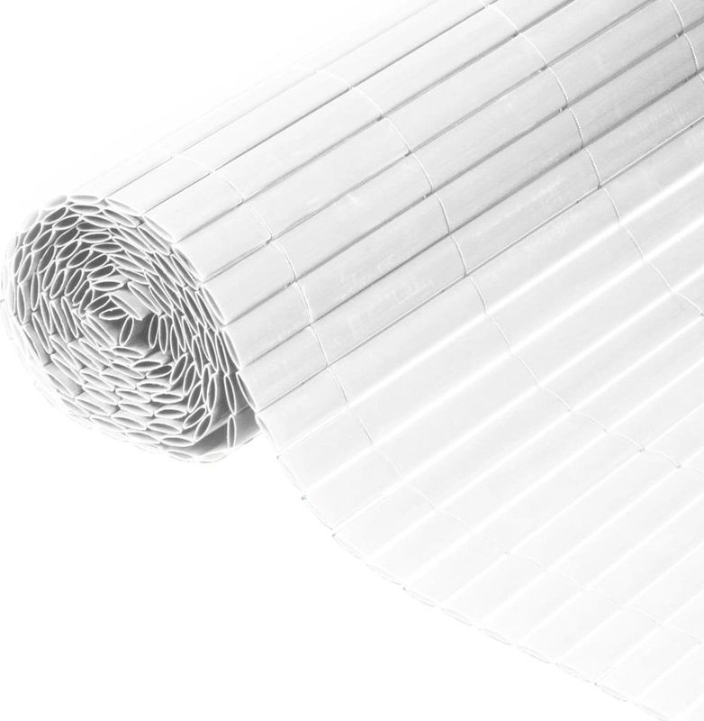 Nature Doppelseitiger Garten-Sichtschutz PVC 1×3 m Grün