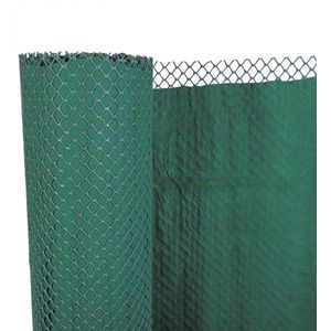 Dubb. zichtscherm 1,0x3m groen