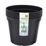 Plantcontainer 2l 5 stuks - Zwart