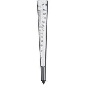 Nature Regenmeter Transparant 4x4x30,8cm