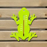 Nature-Wandthermometer-kikker-groen