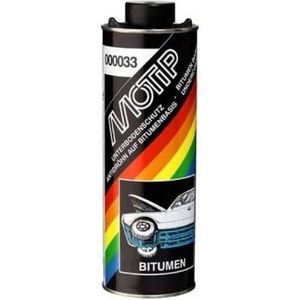 Motip - Bitumen UnderCoating - 1 Liter - Bescherming tegen Corrosie